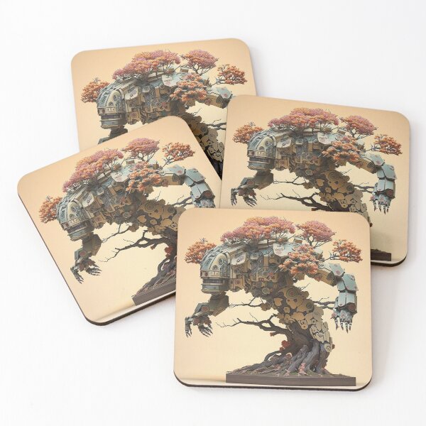 Item preview, Intricate Bonsai Bots designed and sold by WilbDigital.