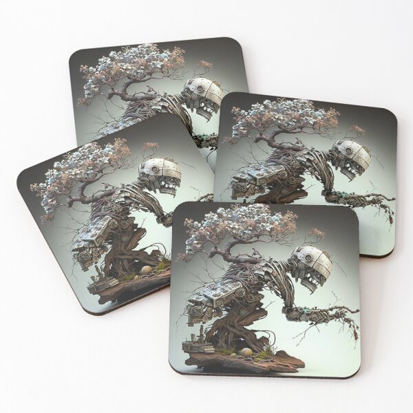 Item preview, Intricate Bonsai Bots designed and sold by WilbDigital.