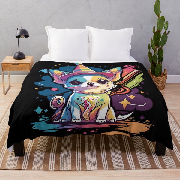 Item preview, Chihuahua Dog Wizard Witch Kawaii designed and sold by Leonardo Palumbo.