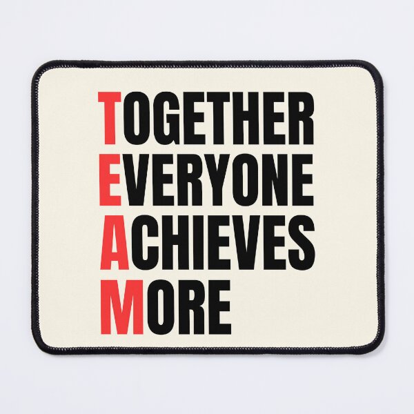 Item preview, Together Everyone Achieves More designed and sold by FunnyFactDesign.