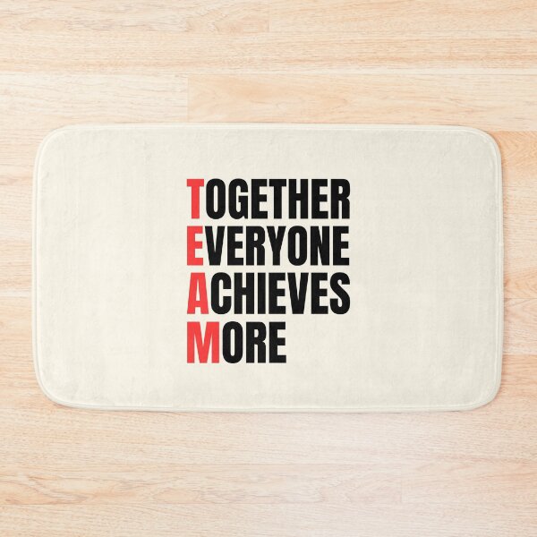 Item preview, Together Everyone Achieves More designed and sold by FunnyFactDesign.