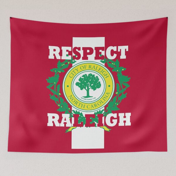 Item preview, Respect Raleigh nc FLAG designed and sold by Deco-Design.