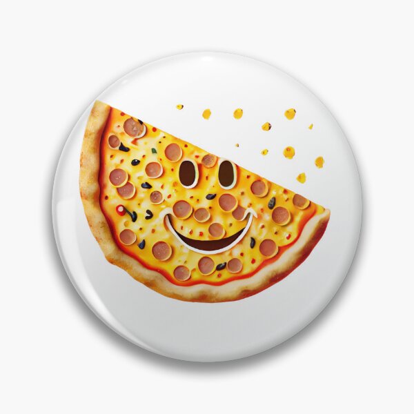 Item preview,  "Pizza with Personality: A Whimsical Slice of Art" designed and sold by Mykhailov.