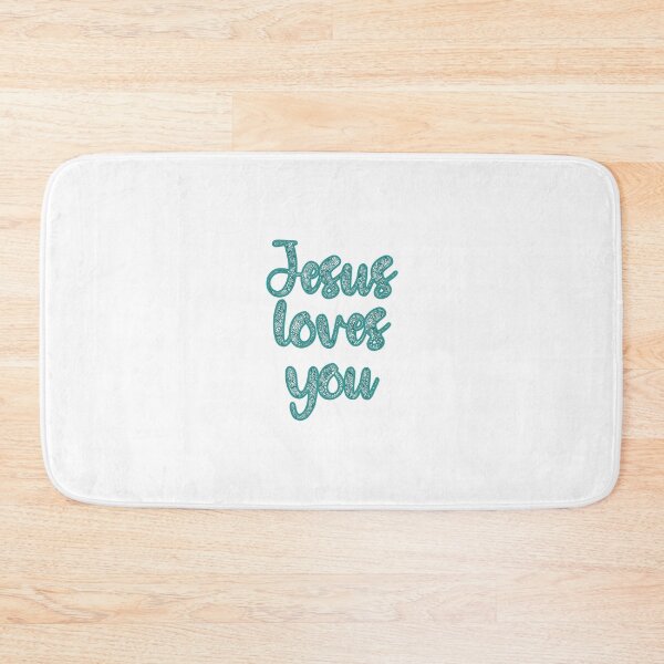 Item preview, Jesus loves you designed and sold by Handdrawnbyzoe.