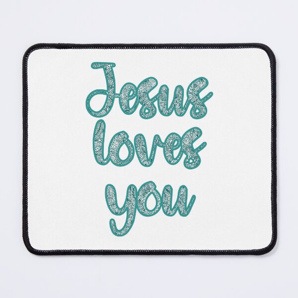 Item preview, Jesus loves you designed and sold by Handdrawnbyzoe.
