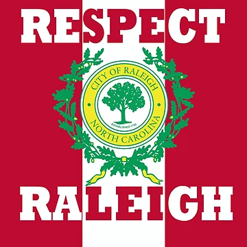 Artwork thumbnail, Respect Raleigh FLAG by Deco-Design