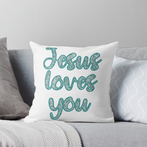 Item preview, Jesus loves you designed and sold by Handdrawnbyzoe.