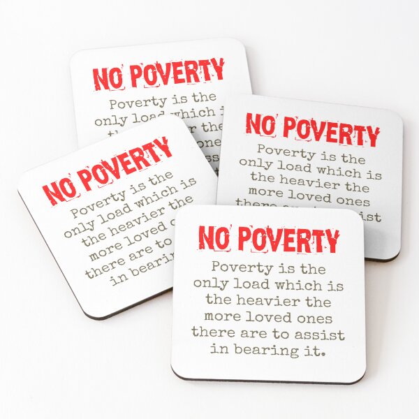 Item preview, Poverty Is The Only Load - Poverty Quote  designed and sold by CrankyOldDude.