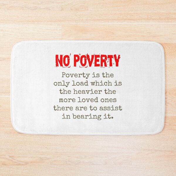 Item preview, Poverty Is The Only Load - Poverty Quote  designed and sold by CrankyOldDude.