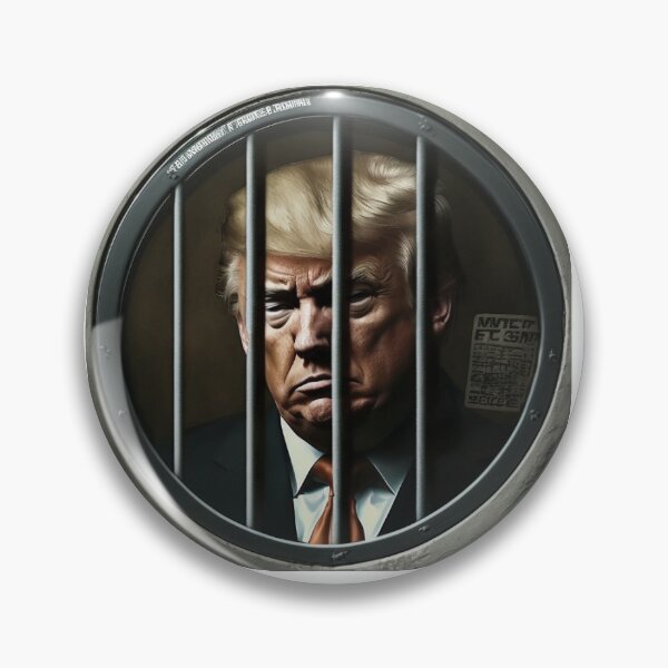Item preview, Former Presiden Donald Trump Behind Bars designed and sold by Bleknervin.
