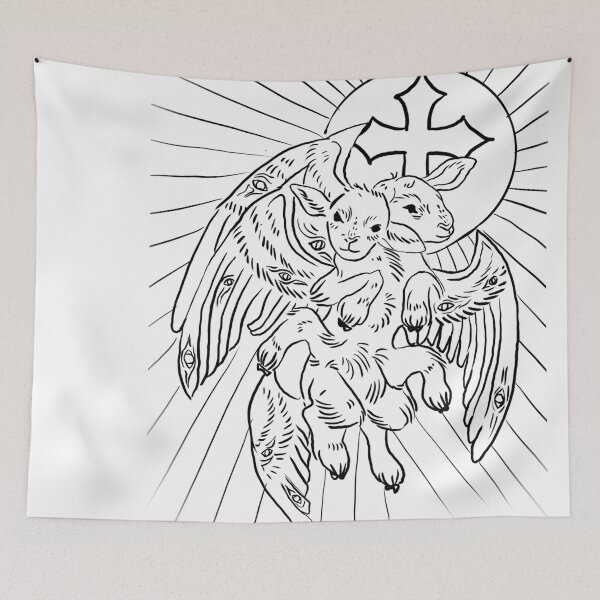 Item preview, Angel sheep  designed and sold by Kate Bruno.