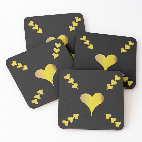 Item preview, Golden Hearts - Art Prints, Apparel, Decor & Gifts designed and sold by PattersArt.