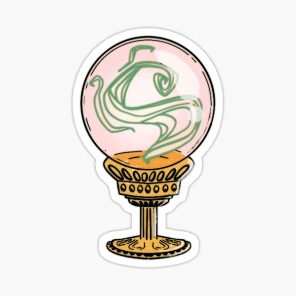 Crystal Ball Sticker