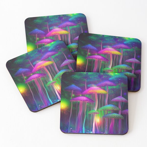 Artikelvorschau, Psychedelic Mushroom Forest #5 Teil der Psychedelic Mushroom Forest Kollektion entworfen und verkauft von Psychedelic Psychos.