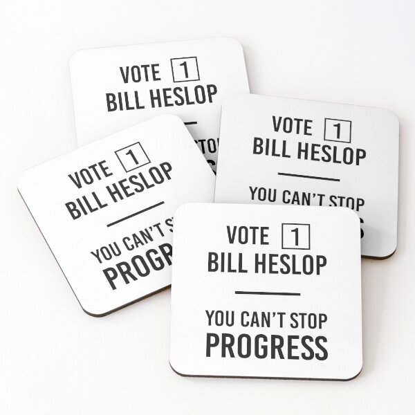 Item preview, Vote 1 Bill Hislop You Can't Stop Progress designed and sold by risible.