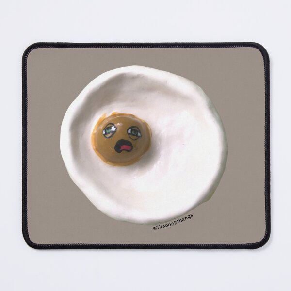 Item preview, Aesthetic Egg Dude Art,Beige, Tan, v3 | lilsboobthangs designed and sold by lilsboobthangs.