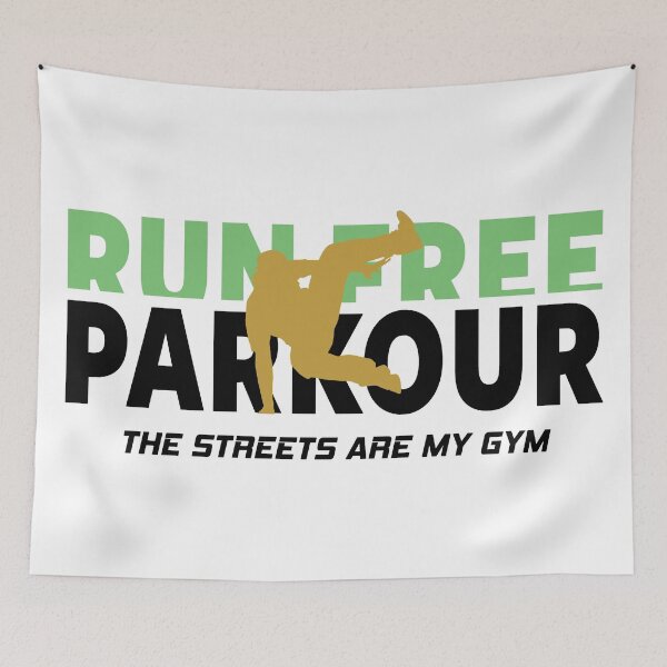 Item preview, PARKOUR - FREERUNNING - TRACEUR designed and sold by ShirtWreck.