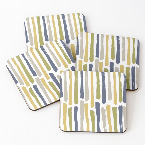 Item preview, Modern Japandi Style Stripes Pattern designed and sold by Deutschic.
