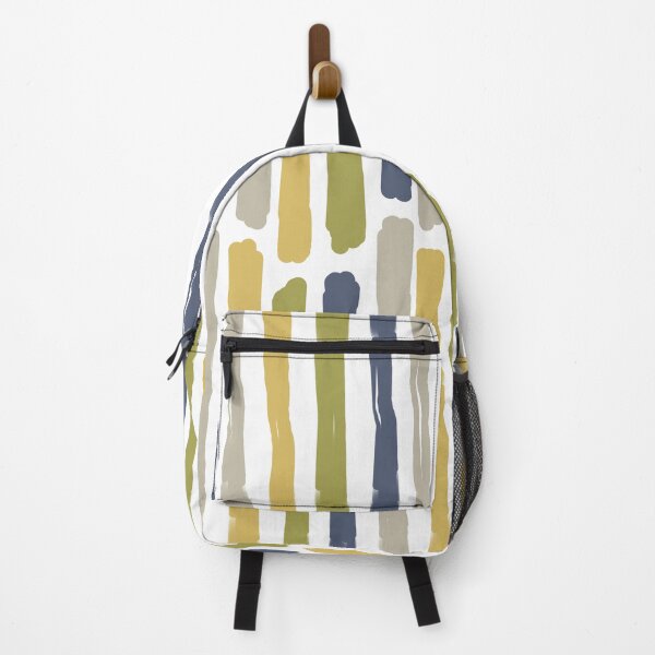 Item preview, Modern Japandi Style Stripes Pattern designed and sold by Deutschic.