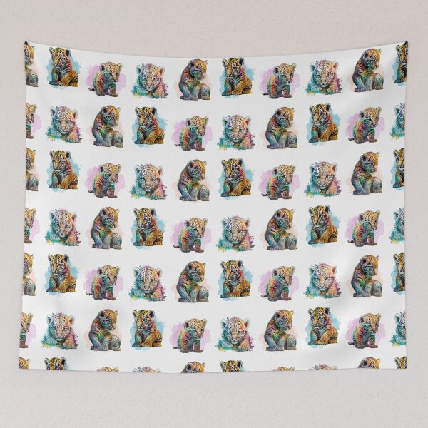 Item preview, Rainbow Baby Tigers designed and sold by TheAnimalZ00.