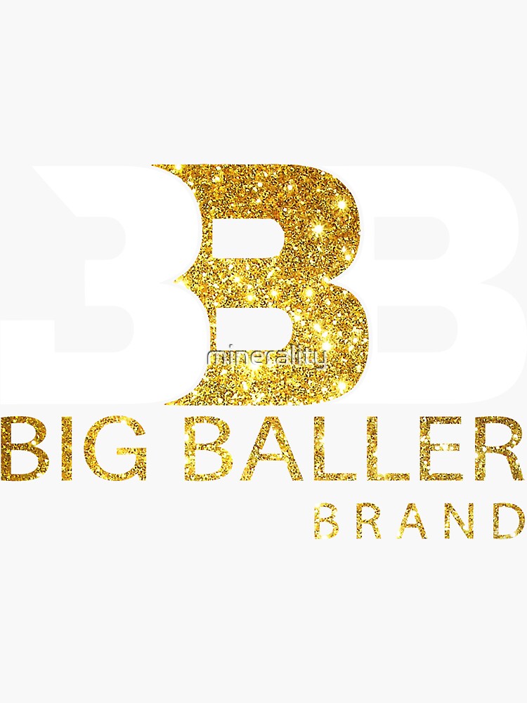 "BBB - Big Baller Brand " Sticker for Sale by minerality | Redbubble