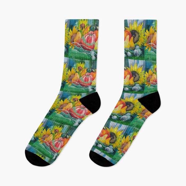 Item preview, Painted Sunflowers Art Prints designed and sold by DmitrySkripnyc.