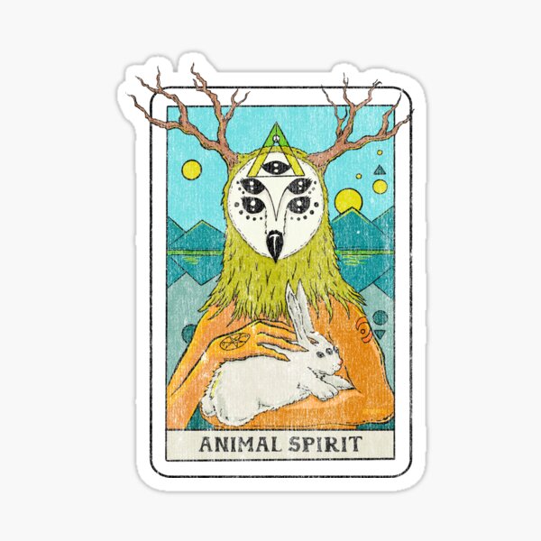 Item preview, Animal Spirit Oracle Card designed and sold by ARTmuffin.