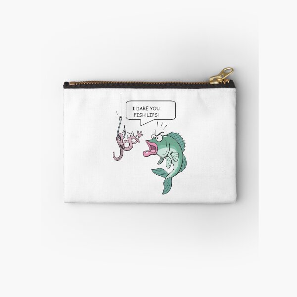 Item preview, On the hook with an annoying worm. designed and sold by ThundRDownunder.
