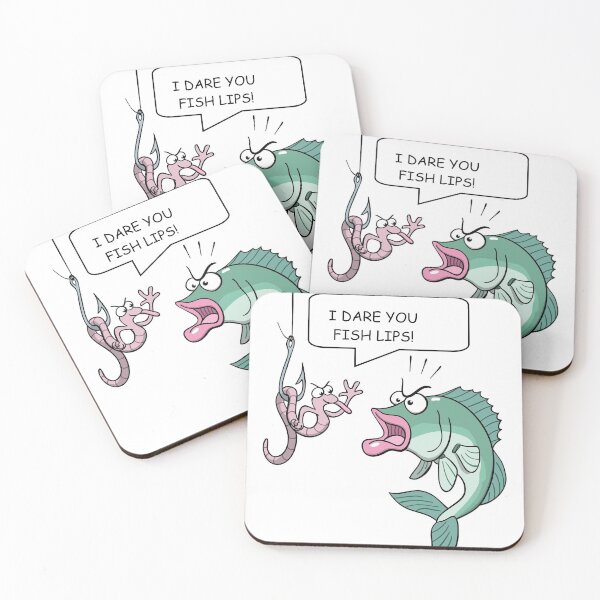 Item preview, On the hook with an annoying worm. designed and sold by ThundRDownunder.