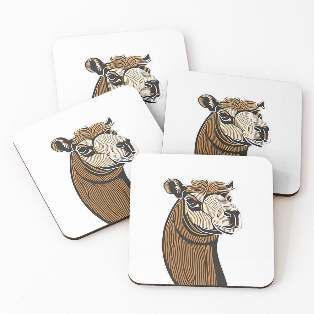 Item preview, Coasters (Set of 4) designed and sold by TopStickerShop.