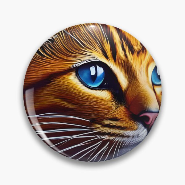 Item preview, Realistic Cat Drawing Art designed and sold by TopStickerShop.