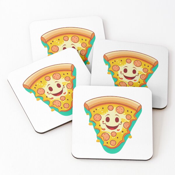 Item preview,  "Pizza with Personality: A Whimsical Slice of Art" designed and sold by Mykhailov.