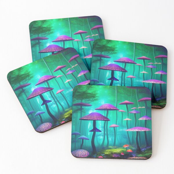 Item preview, Psychedelic Mushroom Forest #8 Part of the Psychedelic Mushroom Forest Collection designed and sold by Psychedelic Psychos.