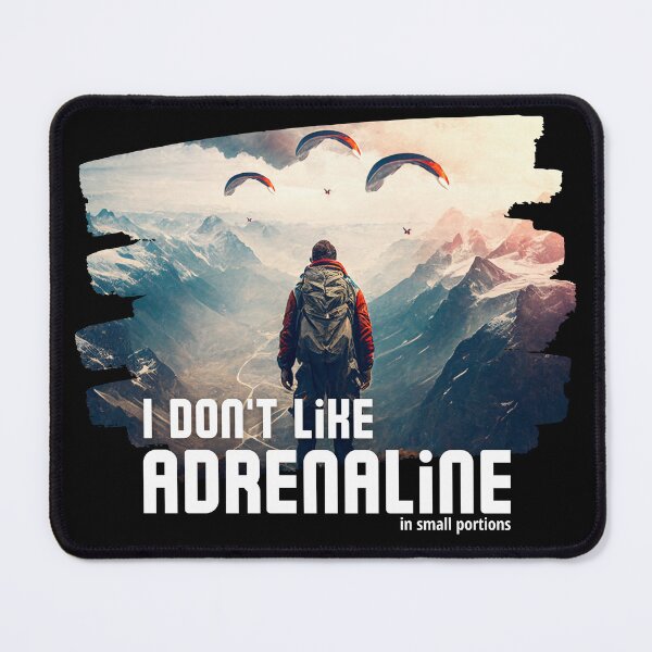 Item preview, I don't like adrenaline (in small portions) designed and sold by FullOfCare.