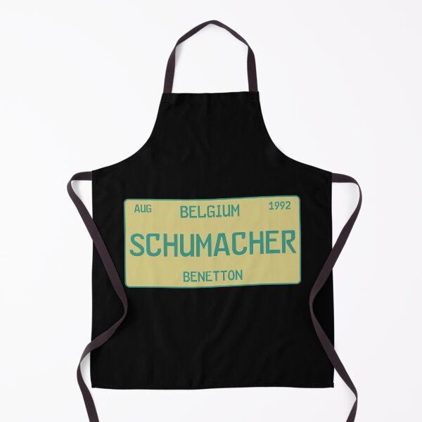 Item preview, Michael Schumacher first win license plate black designed and sold by ff1merch ..