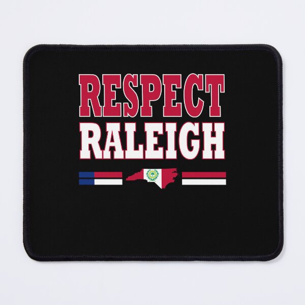 Item preview, Respect Raleigh | Raleigh flag north carolina map designed and sold by Deco-Design.