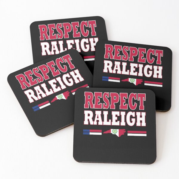 Item preview, Respect Raleigh | Raleigh flag north carolina map designed and sold by Deco-Design.