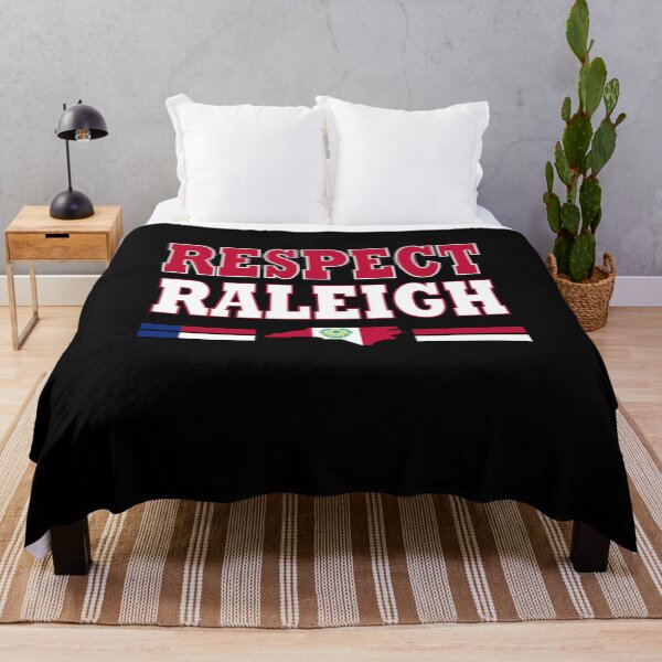Item preview, Respect Raleigh | Raleigh flag north carolina map designed and sold by Deco-Design.