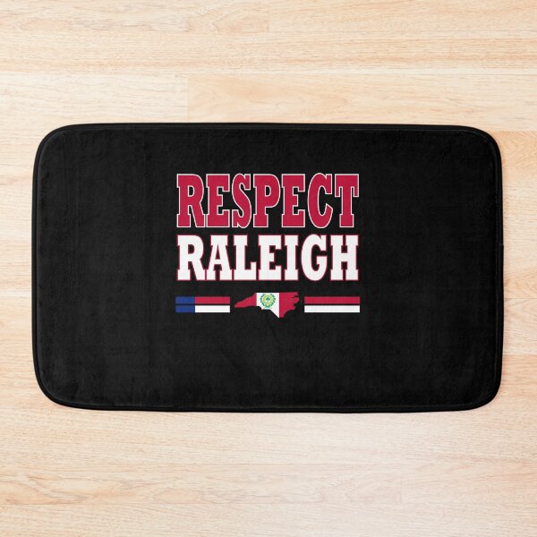 Item preview, Respect Raleigh | Raleigh flag north carolina map designed and sold by Deco-Design.