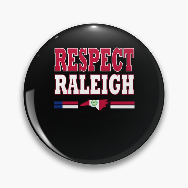 Item preview, Respect Raleigh | Raleigh flag north carolina map designed and sold by Deco-Design.