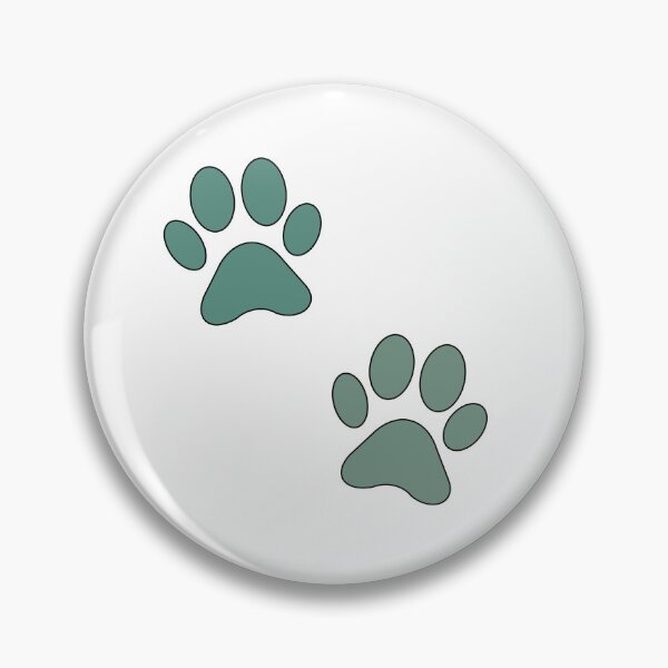 Item preview, dog's paws sticker designed and sold by Kiniusia.