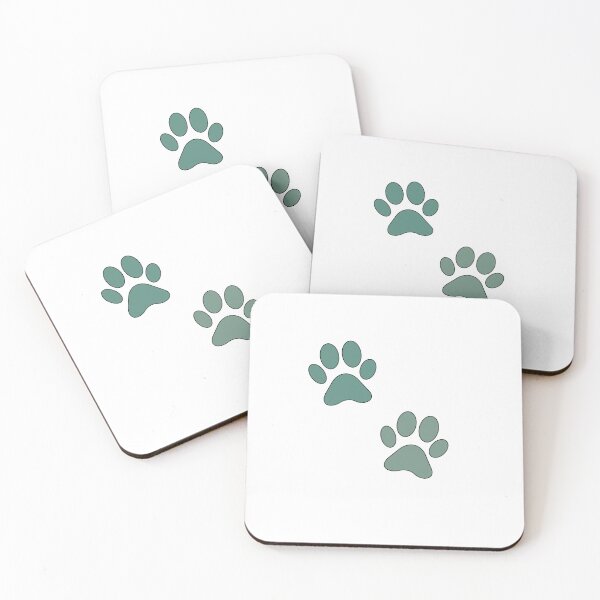 Item preview, dog's paws sticker designed and sold by Kiniusia.