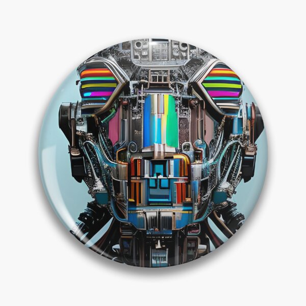 Item preview, Robot Drawing Art designed and sold by TopStickerShop.