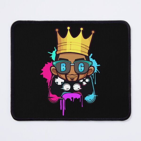 Item preview, Black Gamers Character Logo designed and sold by UrbanChillz.
