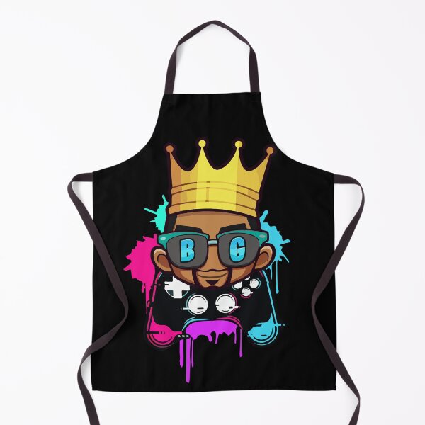 Item preview, Black Gamers Character Logo designed and sold by UrbanChillz.