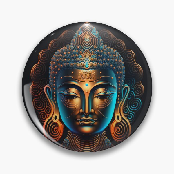 Item preview, Get Inspired with AI-Generated Buddha Art Prints designed and sold by RetComly.
