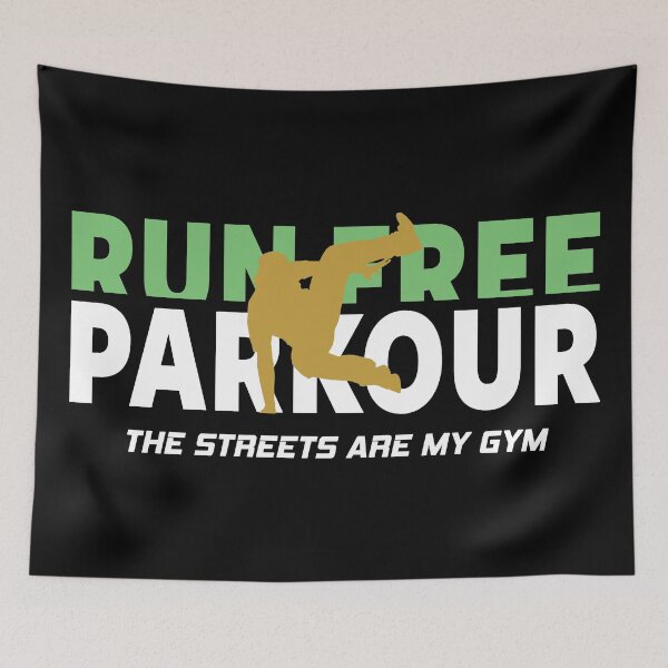 Item preview, PARKOUR - FREERUNNING - TRACEUR designed and sold by ShirtWreck.