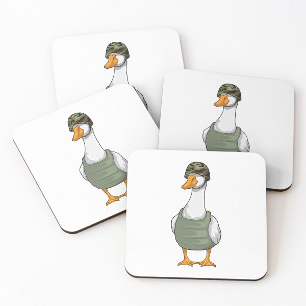 Item preview, Duck Soldier Helmet designed and sold by Snabdesign84.