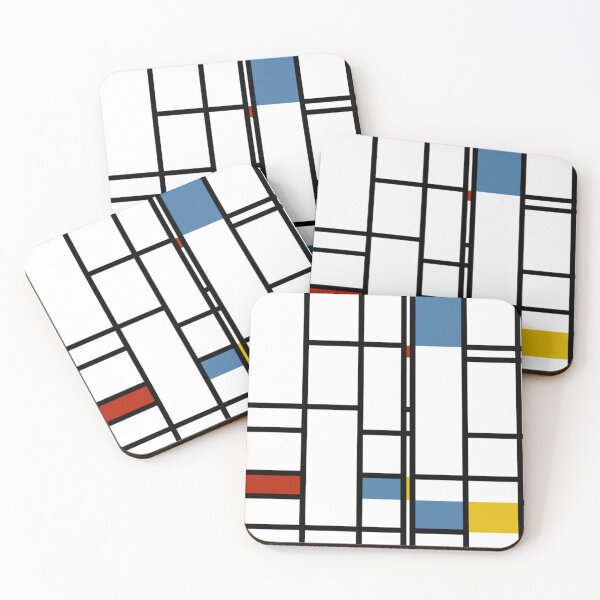 Item preview, Mondrian style minimal abstract designed and sold by zarifiqbal.