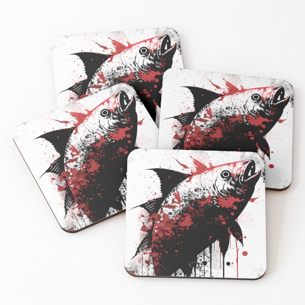 Item preview, Pacu Fish Ink Painting designed and sold by TortillaChief.